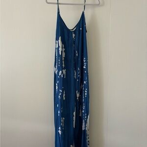 Blue and White Women's Jumper